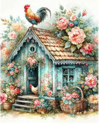 xackcme Chicken Coop Paint by Numbers by xackcme