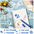 Fainne 100 Pcs 2 Inch Stencils Small Stencils - Image 5