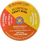 Mandala Crafts 20 Gauge Anodized Aluminum Craft Wire - Image 3