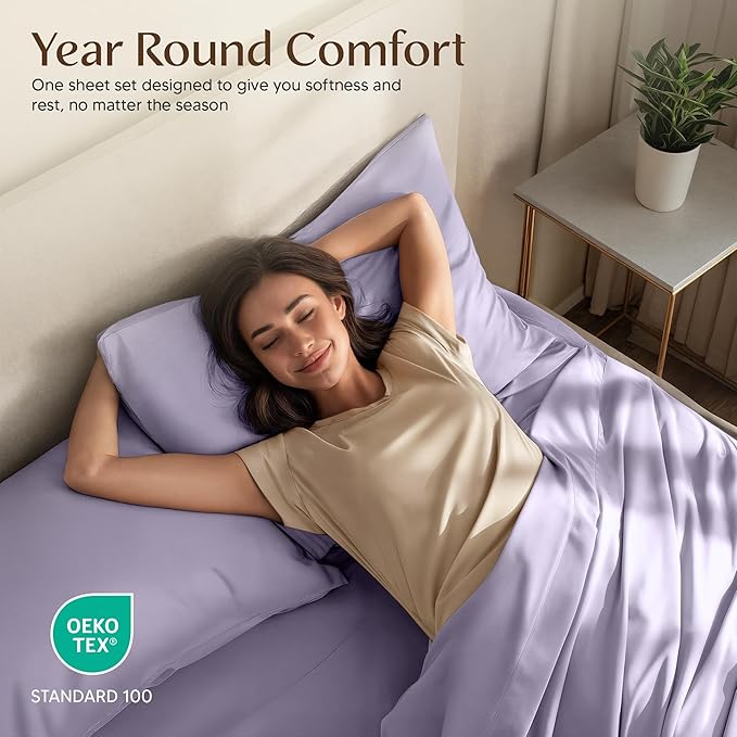Utopia Bedding King Size Sheet Set – 4 Piece Bed Sheets, Soft and Breathable - Image 5