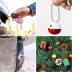 Lemonkey 100Pcs Ball Beads Chains Bulk, 4 Inch Dog Tag Metal Small Chains - Image 5
