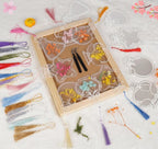 50 Pcs Bookmark Making Kit Transparent, Book Marks DIY Dried Flower Set by ABSOFINE