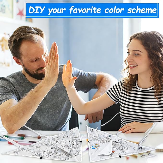 VAIPI 10 PCS DIY Color Filled Kite - Image 5