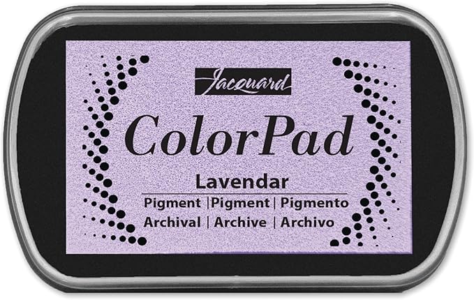 Jacquard ColorPad Archival Pigment Ink Stamp Pads- Lavendar by Jacquard