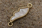 Pack of 20 Shell Charms Gold Plated Pendants Color Retention Pendants - Image 4