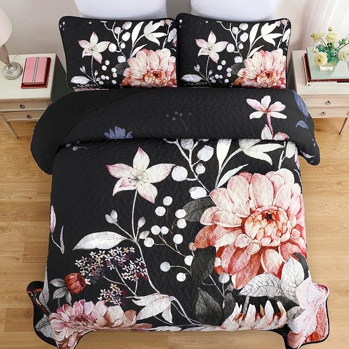 Drucon Floral Quilt Queen Size - Image 3