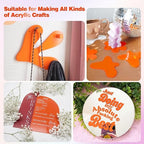 Adrattnay Orange Acrylic Sheets, 1/8 Thick - Image 7