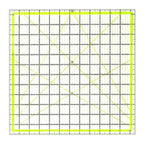 UOOU Quilting Ruler, Square Quilting Rulers Fabric Cutting Ruler Acrylic by UOOU