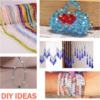 XSEINO 3760 Pieces 6mm Crystal Beads - Image 7