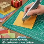 WORKLION 12" x 18" Art Self Healing PVC Cutting Mat, Double Sided, Gridded - Image 6