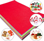 Jtnohx Stiff Felt Sheets, Craft Felt Square - Image 7