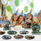 Naozinebi 72PCS Dinosaur Birthday Plates Dinosaur Party Supplies Dino World - Image 5