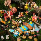 109 Pcs Fairy Garden Accessories Fairy Garden Kit Miniature Fairy Figurines by HIYZI