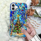 Case for iPhone 16, Scratch Resistant Hybrid Double Layer Hard Shell，Christmas - Image 7