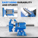 5-Inch Heavy Duty Bench Vise Ductile Iron Bench Vise 360° Multi-Purpose Bench - Image 3