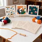 WATINC Punch Needle Kit with Frame - Image 6