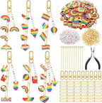CraftyDream 558 Pcs Pride Charms by CraftyDream