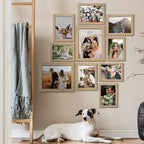 LUCKYLIFE Picture Frame Set 10-Pack, Gallery Wall Frame Collage - Image 3
