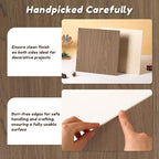 9 Pack Walnut Wood Plywood Sheets, Smooth Surface, Uniform Thickness, No Burrs - Image 7
