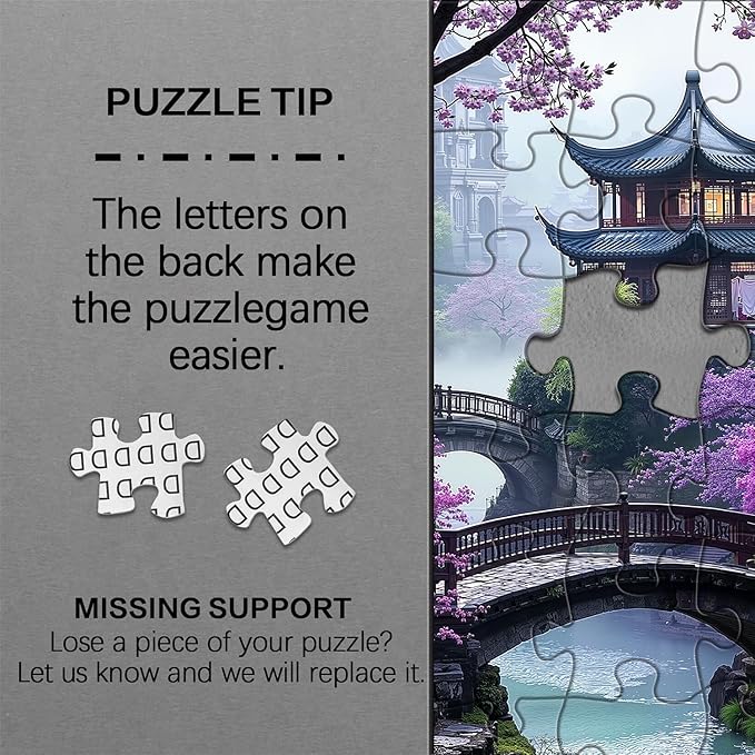 PICKFORU Plum Blossom Dreamscape Puzzles - Image 4