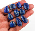 10pcs, Natural Gemstone Cabochon, Wholesale Assorted Flatback Crystals - Image 4