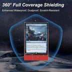 400 Pack Card Sleeves, 200 Matte Red Trading Card Sleeve and 200 Inner Sleeves - Image 5