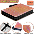 Sparkly Trading Card Binder 9-Pocket Zippered - Image 3