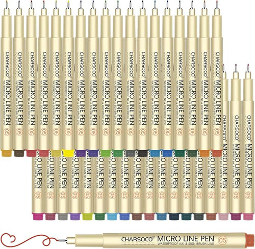 05 Micro Pen, Fine Point Pen by CHARSOCO