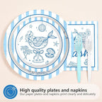 96Pcs Last Splash Bachelorette Party Decorations Beach Bachelorette Plates and - Image 3