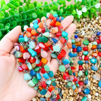1000pcs Multicolor Natural Chips Stone Beads - Image 3