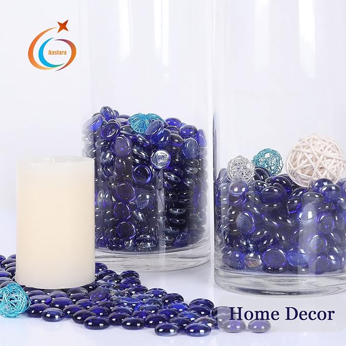 11LB Fire Glass Beads and Marbles - Image 5