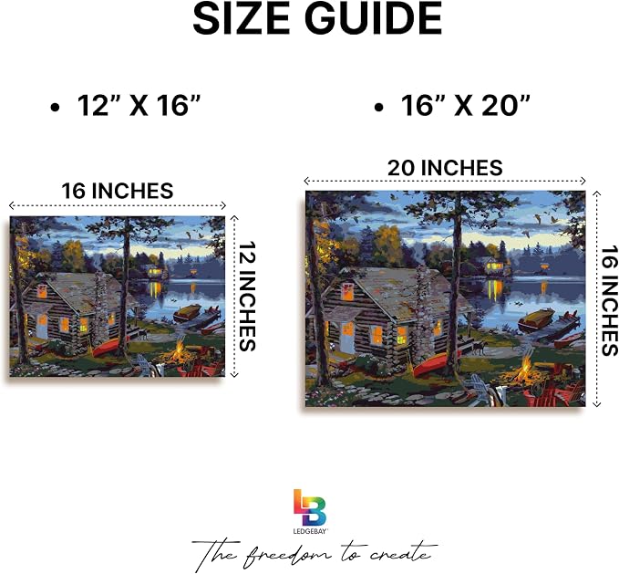 Ledgebay DIY Paint by Numbers Kit - Image 5