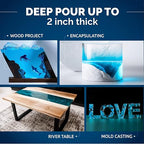 CRAFT RESIN Deep Pour Epoxy Resin Kit 1.5 Gallon – - Image 3