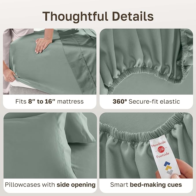 California Design Den California King Sheet Set - Image 6
