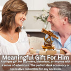 Brass Alidade Decorative Telescope 4" - Image 3