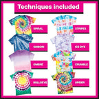 Tulip One-Step Tie Dye Kit, Large Group Activity, 14 Vibrant Colors, Permanent - Image 6