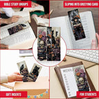 VIGEGU 4 Pcs Cross Stitch Kits for Beginners, Gothic Style Stamped Cross Stitch - Image 3