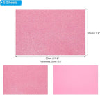 PATIKIL Watermelon Red Shiny EVA Glitter Foam Sheet 11.8 x 7.9 Inch 2mm Thick - Image 2