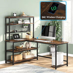 Tribesigns 55" L-Shape Computer Desk - Image 5