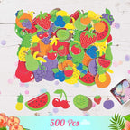 Fun Express 500 Pack Self-Adhesive 3D EVA Foam Stickers - Image 3