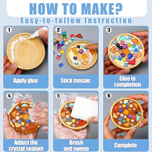 Mosaic Crystal Grout, Mosaics Tile Tools, Mosaic Tile Accessories – Essential - Image 4