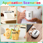 Letter Stickers 0.5 inch, Self-Adhesive Vinyl Waterproof ABC Letter Stickers - Image 8
