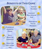 Pattern Matching Board Game for Kids & Adults, Family Night Board Games - Image 5
