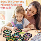 ijbnhd 8 Pack Diamond Art Coasters Kits Dog Paw | Diamond Painting Coasters Kit - Image 4