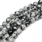 MJDCB Snowflake Obsidian Beads Round Natural Stone Beads - Image 5