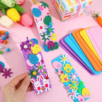 Easter Kids Craft Kit 36Sets Spring Foam Stickers Bookmark Ornament Decor | 36 - Image 4
