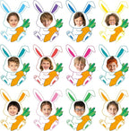 60pcs Easter Bunny Theme Cutouts Easter Bulletin Board Decorations Spring by partygreeting