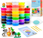GAGATOAD 36 Colors Ultra Light Air Dry Clay Kit by GAGATOAD