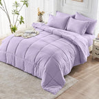 JOLLYVOGUE King Comforter Set, Ultra-Soft Bed in a Bag King Size 7 Pieces - Image 8