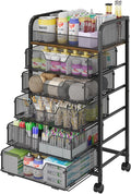 Yociyoga 6-Tier Craft Cart by FollowWithYociyogaTogether